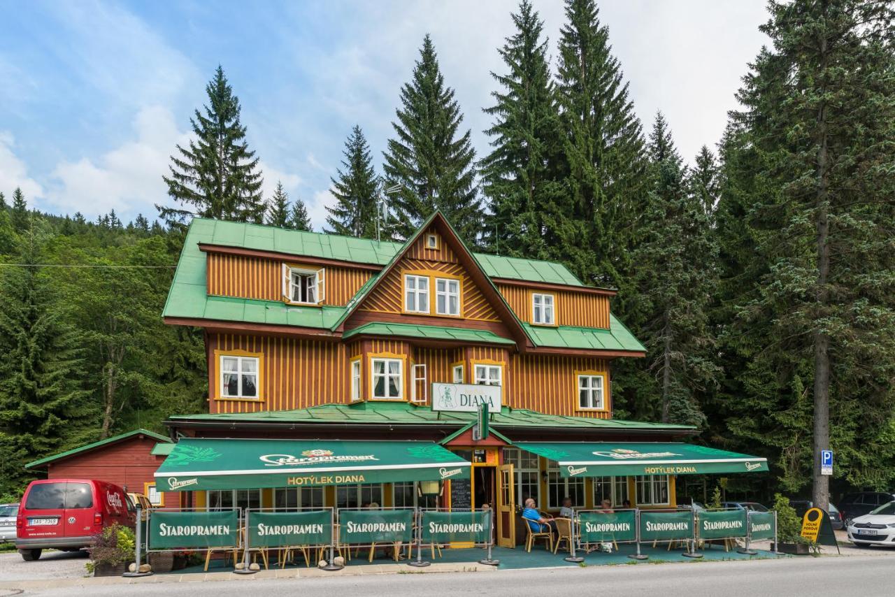 Hotel Diana Špindlerŭv Mlýn Exteriör bild